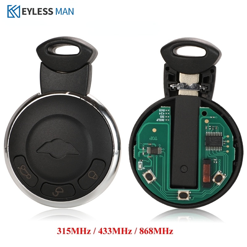 

Умный дистанционный автомобильный брелок для BMW MINI COOPER S CLUBMAN COUNTRYMAN CABRIO CAS3 KR55WK49333 315/315LP/433/868 МГц ID46 PCF7953