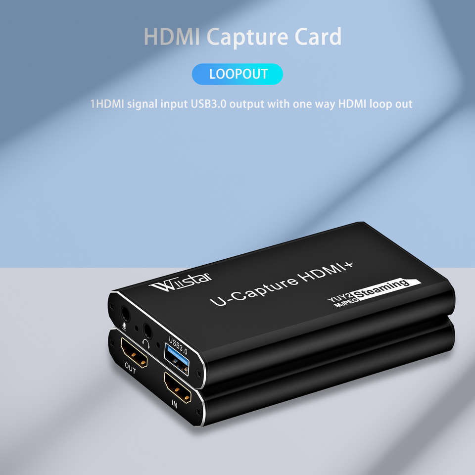 

Wiistar USB видеозахват HDMI 1080P