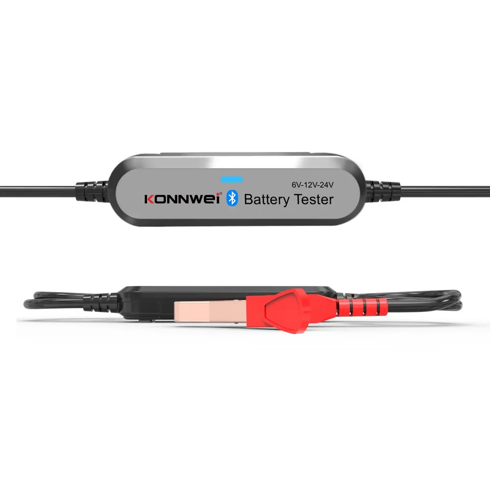 

KONNWEI BK200 Bluetooth 5,0 тестер аккумулятора для автомобиля, мотоцикла, грузовика, 6 В, 12 В, 24 В, анализатор аккумулятора 2000 CCA, инструмент для проверки зарядки