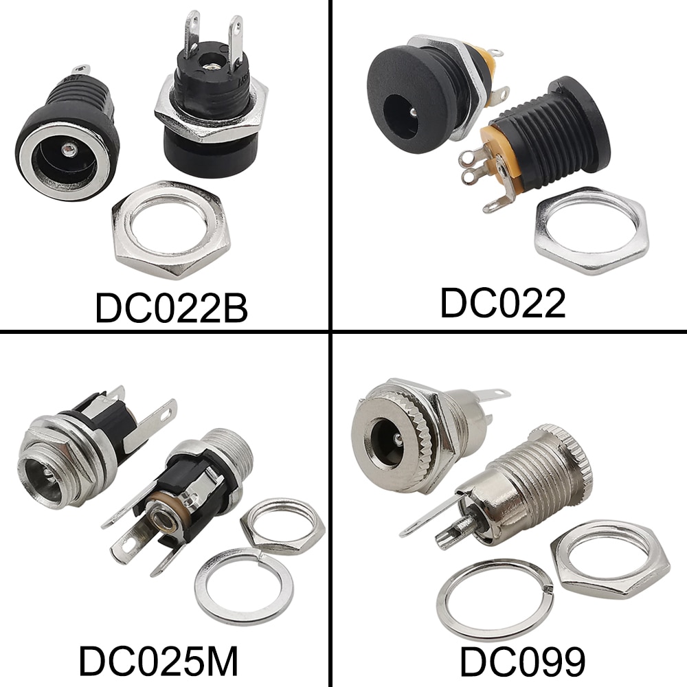 

Разъемы DC Power Connectors DC022B DC099