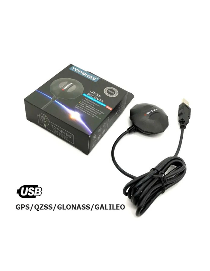 

Внешний GPS / GLONASS / GALILEO / QZSS USB приемник GNSS100L