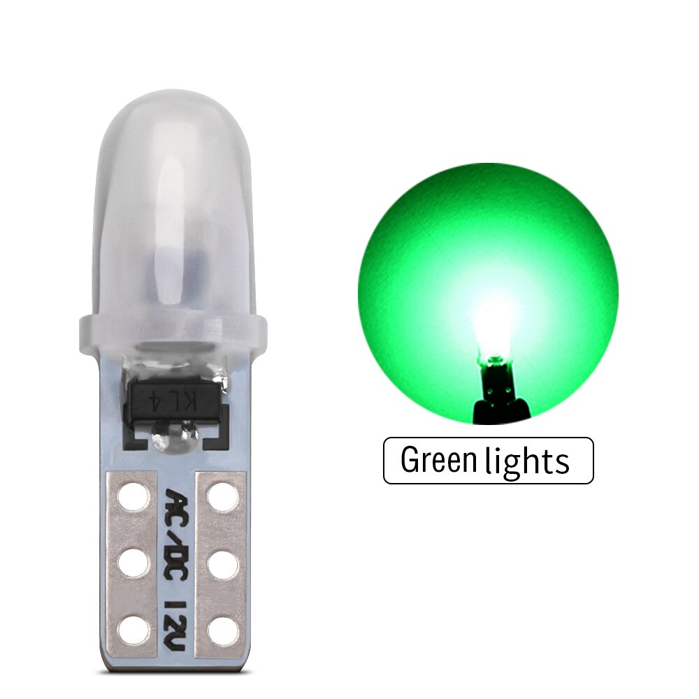 

5x T5 W1.2W W3W COB 3014 Led 2SMD для Toyota Yaris универсасветодиодный Автомобильный светодиодный индикатор освесветильник салона приборной панели 12 в кристально-синий автомобильные аксессуары индикаторная лампа