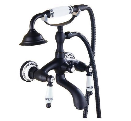 

Vidric Смеситель для ванны и душа черный SY-019R