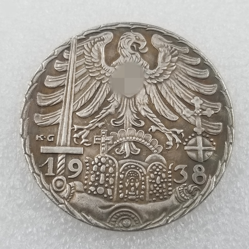 

Коллекционная монета 1938 года Германия