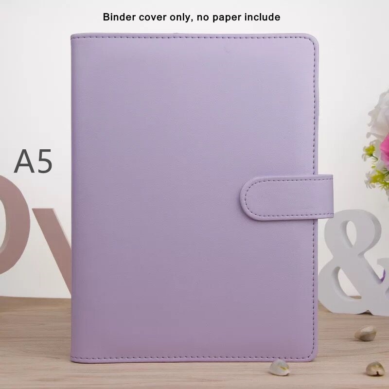 

MINKYS Macaroon Color PU кожаная обложка для блокнота A6/A5