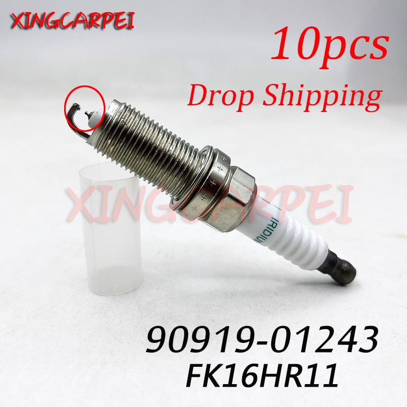 

10 шт., Свеча зажигания FK16HR11 90919-01243
