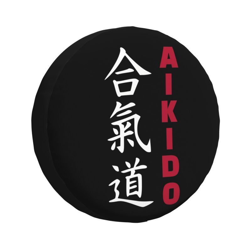

Изготовленный на заказ японский чехол для шин Aikido, прицеп, самурай, защита запасного колеса для боевых искусств для Toyota RAV4 Prado 14 дюймов, 15 дюймов, 16 дюймов, 17 дюймов
