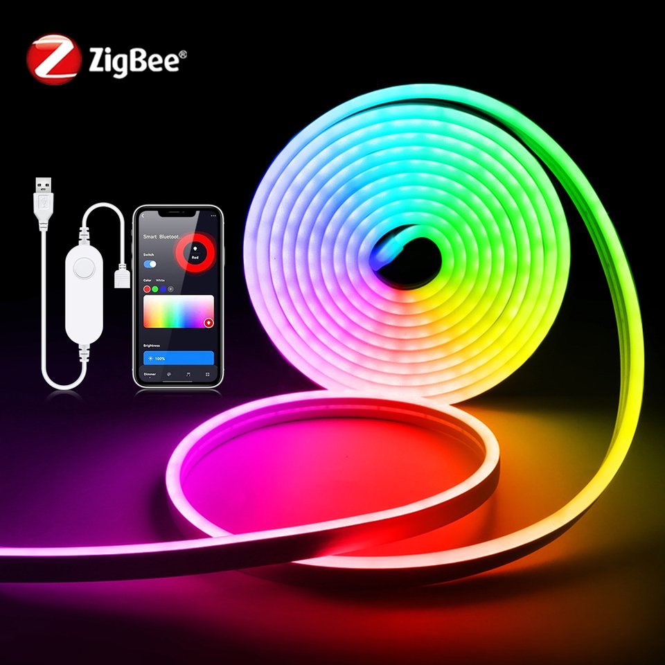 

MALITAI Zigbee RGB Светодиодная Лента 5В