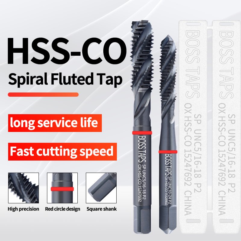 

BOSS TAPS HSS-CO Красный метчик для резьбы