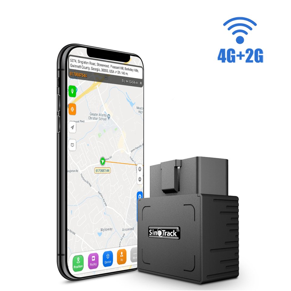 

4G GPS трекер Mini ST-902L со встроенным аккумулятором OBD II 16-контактный интерфейсный прибор для автомобильного автомобиля с программным обеспечением для онлайн-слежения