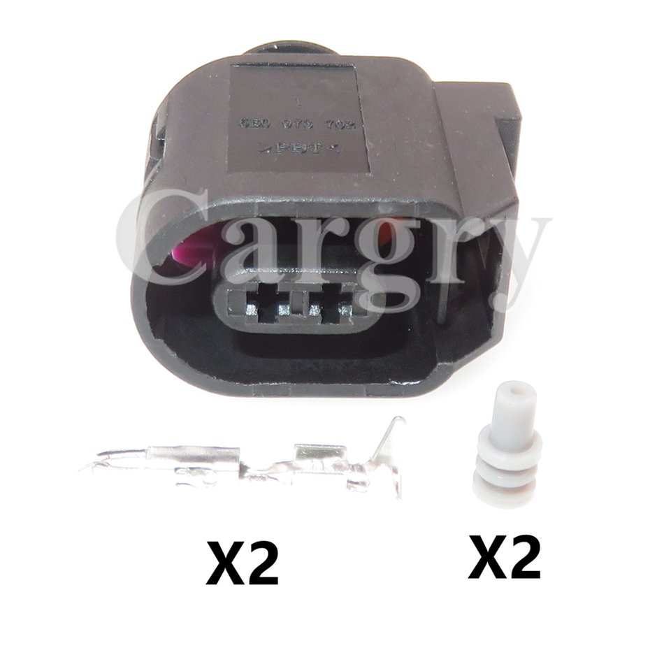 

1 комплект 2P автомобильный ABS Датчик проводной кабель гнездо для VW Audi 6E0 973 702 Автомобильная антиблокировка тормозной системы водонепроницаемый разъем