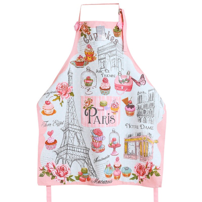 

Хлопковый фартук LES MACARONS DE PARIS розовый