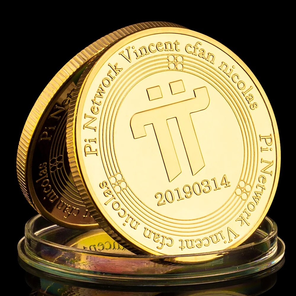 

Коллекционная криптовалютная монета Pi Network Vincent Cfan Nicolas