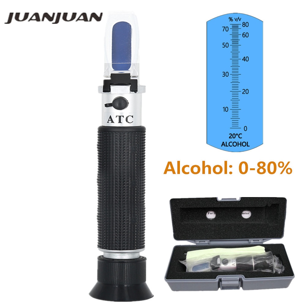 

Ручной спиртометр JUANJUAN RF004 0-80%