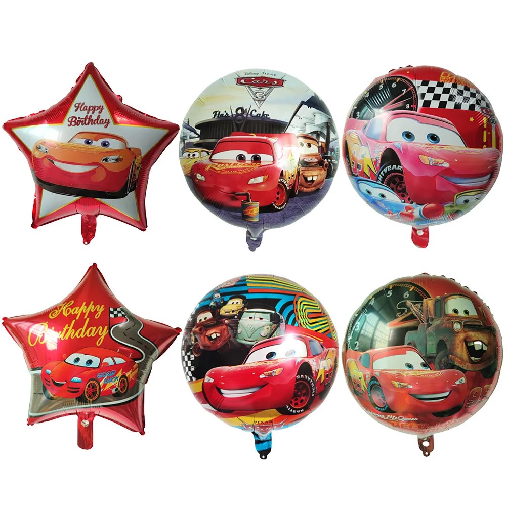 

Фольгированные шары Disney Lightning McQueen, 10 шт.