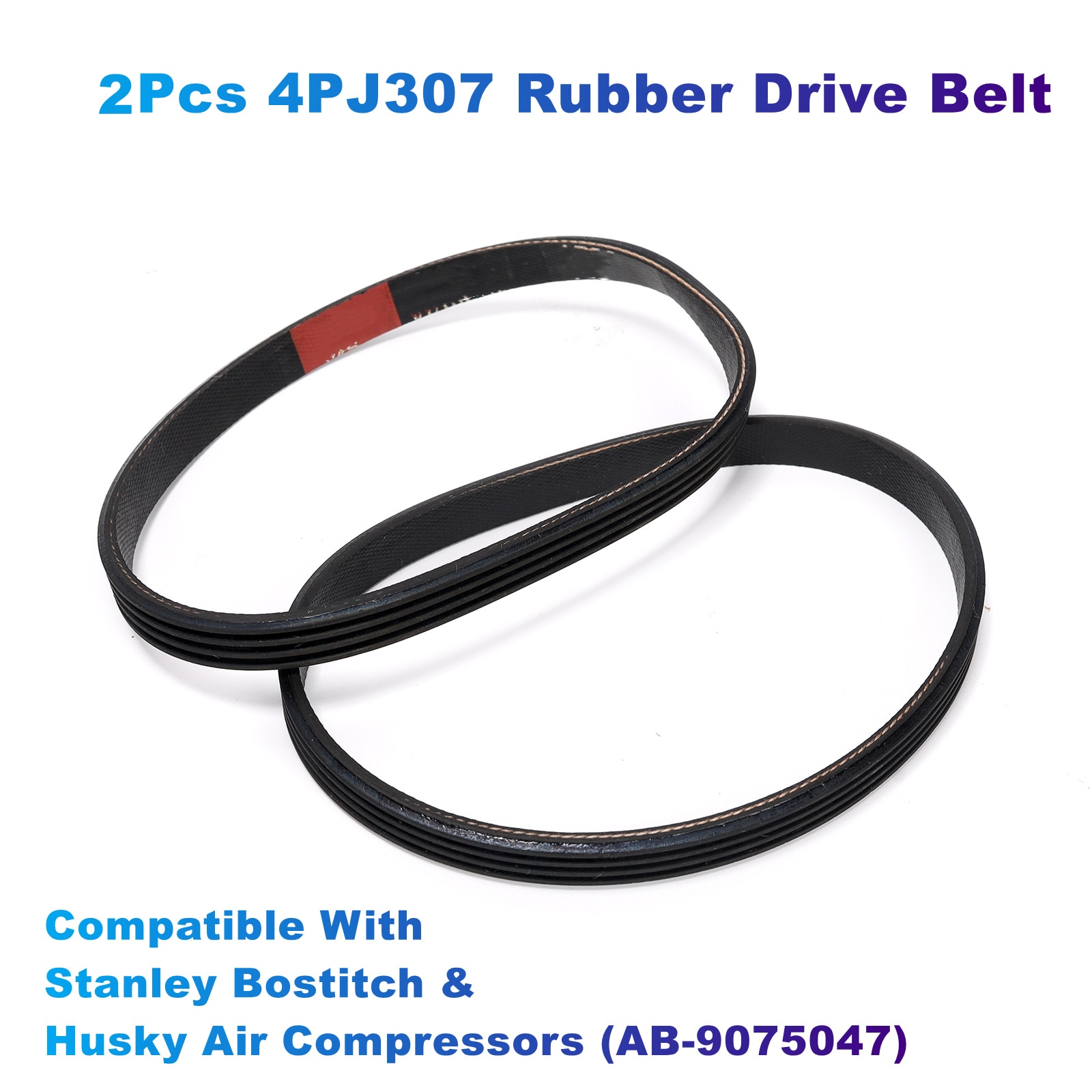 

Резиновые приводные ремни 4PJ307 для компрессоров Stanley Bostitch & Husky