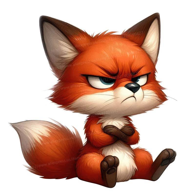 

Настенная наклейка Grumpy Animals
