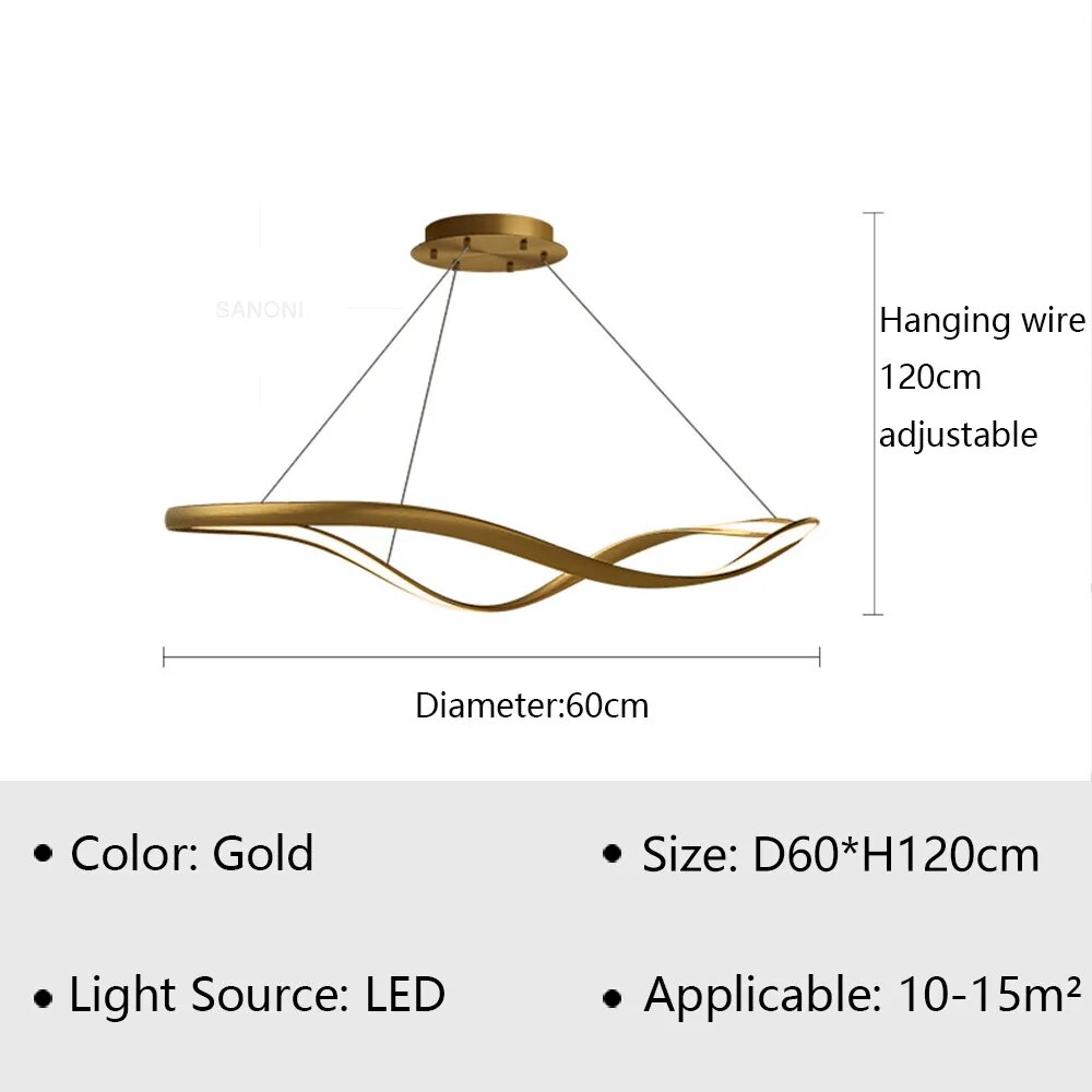 

LED подвесной светильник NoEnName_Null