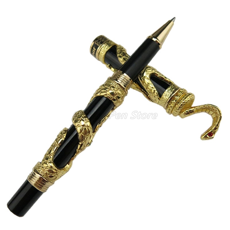 

Шариковая ручка Jinhao Золотая змея