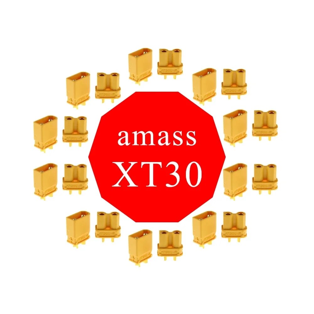 

Amass XT30U разъем питания 10 пар
