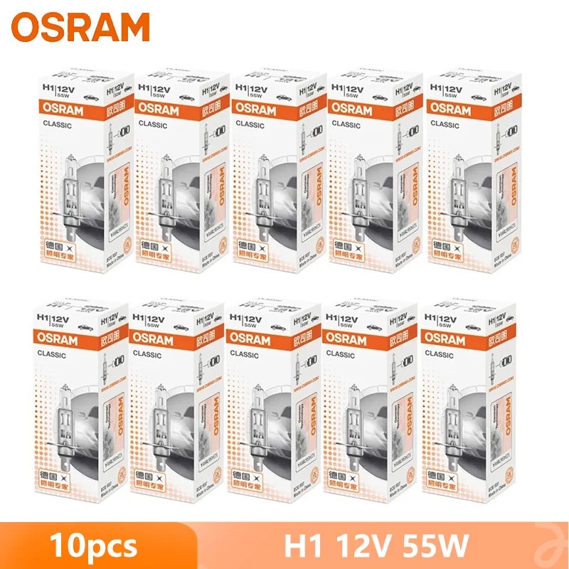 

OSRAM Классические Автомобильные Галогенные Лампы Для Фар H1 H4 H3 H7 HB2 9003 3200K Белый Свет 12 В 55 Вт Стандартные Лампы ...