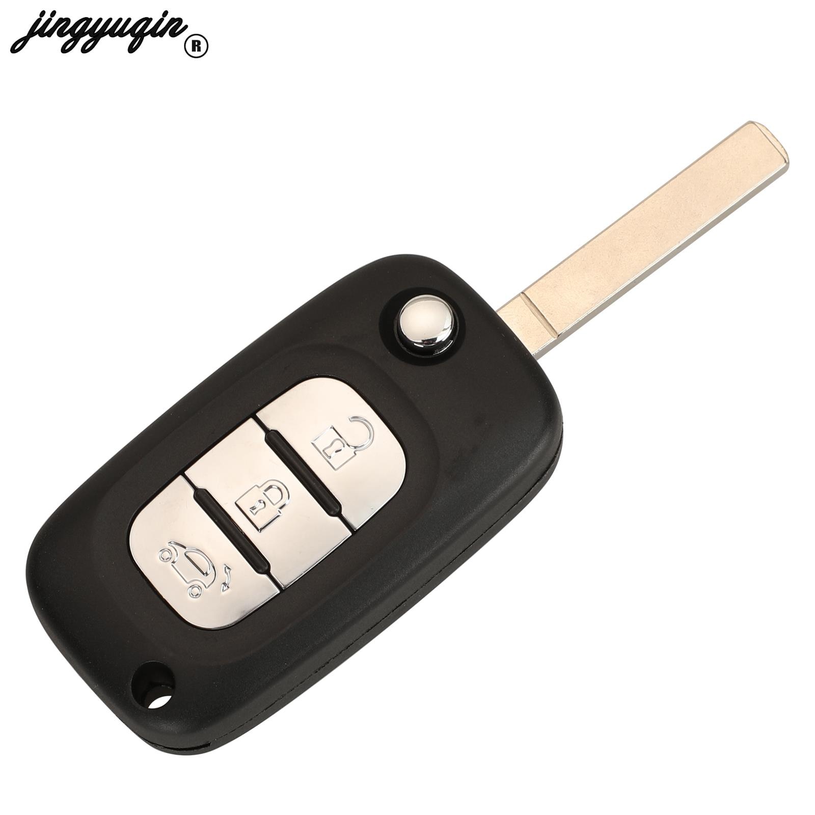 

Jingyuqin 3/4 кнопка для Benz Smart Fortwo 453 Forfour 2015 2016 2017 флип-брелок