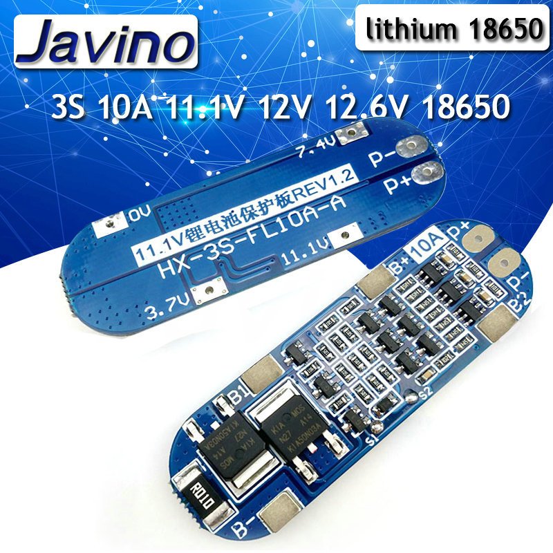

BMS 3S 10A защита для литиевых аккумуляторов Stlxy