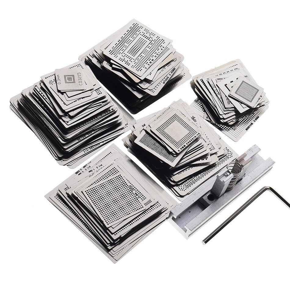 

Набор трафаретов для пайки BGA Chuilian 310PCS