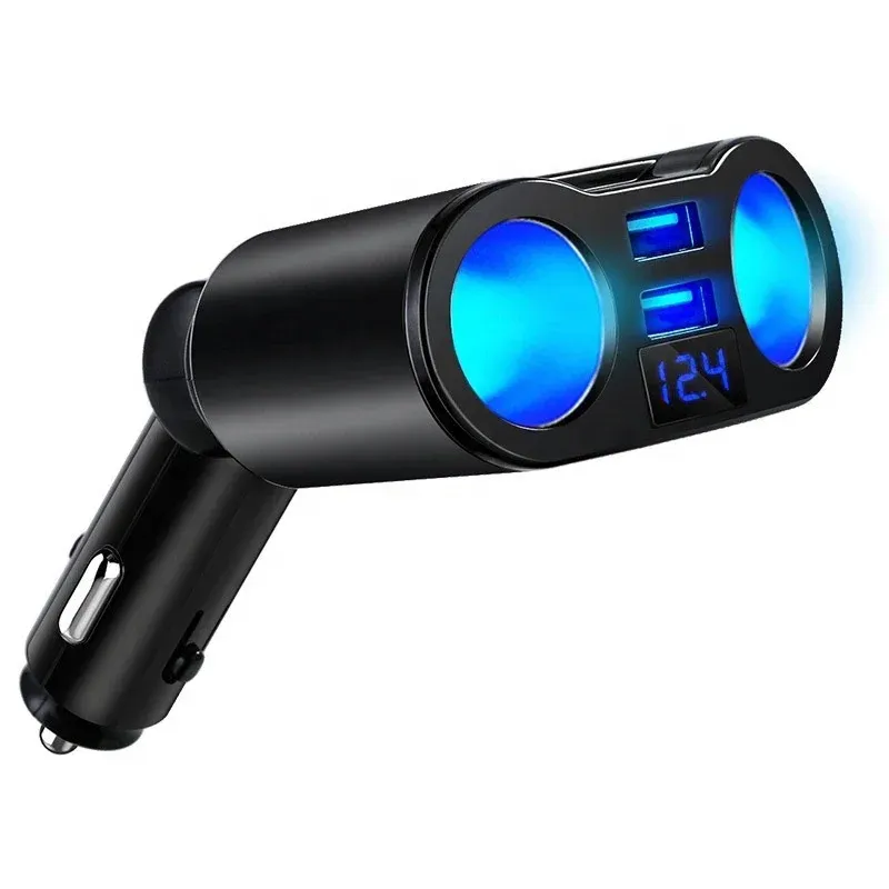 

Разветвитель автомобильного прикуривателя с двумя USB-портами, 5 В, а