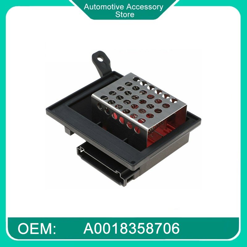

A 0018358706 0018358706 Резистор вентилятора отопителя, 1 шт., новый для Mercedes Benz W639