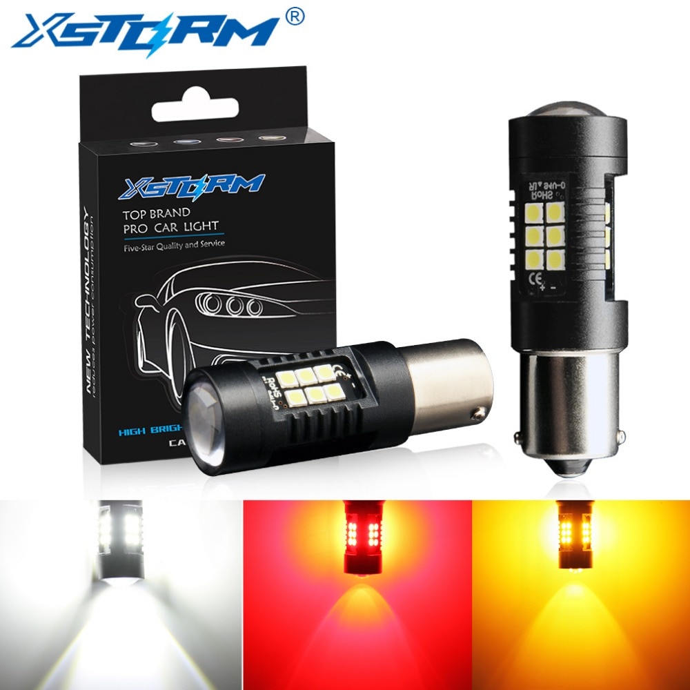 

2 шт. P21W R5W светодиодные лампы 1156 BA15S 21 3030SMD светодиодный сигнальный светильник Canbus 12 В 1200LM поворотный фонарь для автомобиля лампа заднего хода авто лампочка