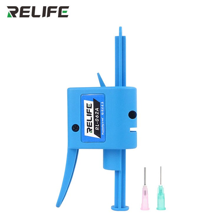 

RELIFE RL-062A RL-062B Ручной клеевой игольчатый усилитель 10CC 30-60CC Шприц Паяльная паста УФ-маска Масло Универсальный клей Инструмент для пропульсии