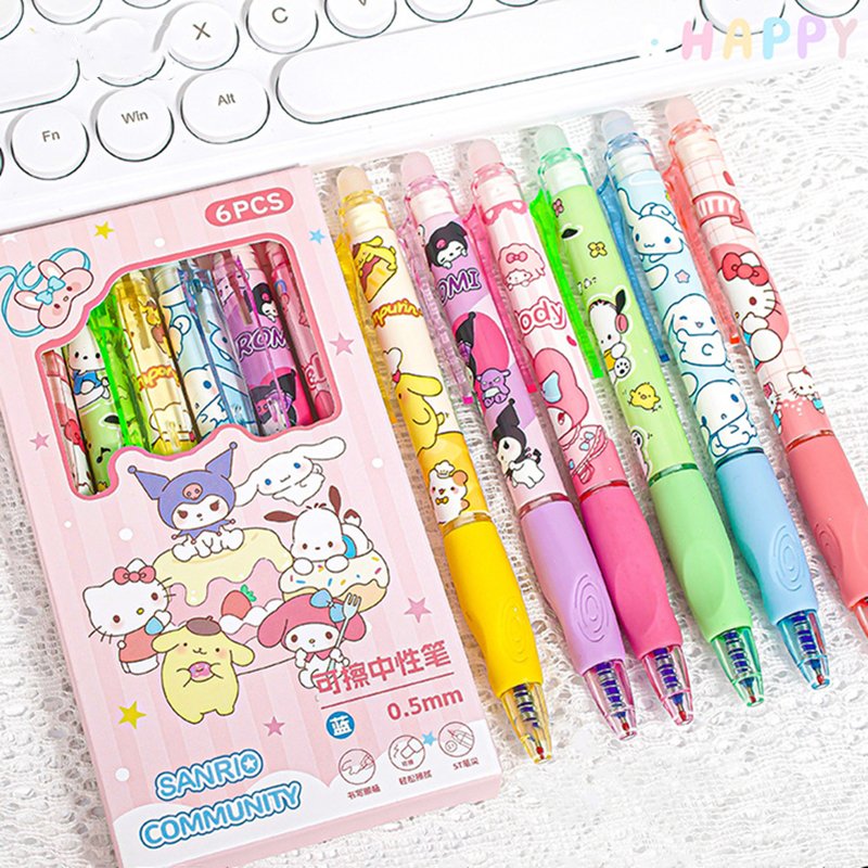 

Гелевые ручки Sanrio 6 шт.