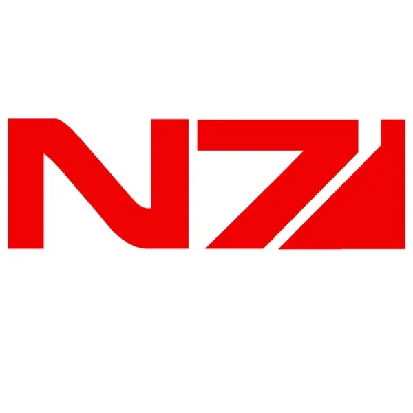 

Автомобильные наклейки и наклейки MASS EFFECT N7, забавные наклейки на бампер мотоцикла, оконная крышка, царапины, водонепроницаемые аксессуары KK13*4 см