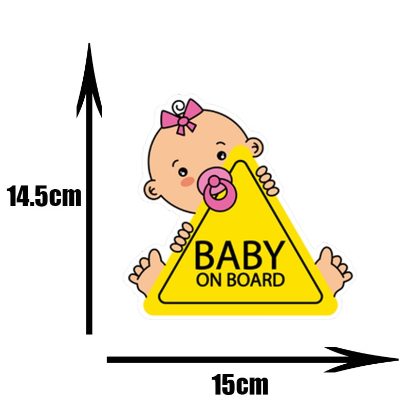 

LYKX Baby on Board ПВХ автомобильные наклейки тюнинг мультфильм окна ПВХ наклейки автомобили украшения персонализированный бомб орнамент