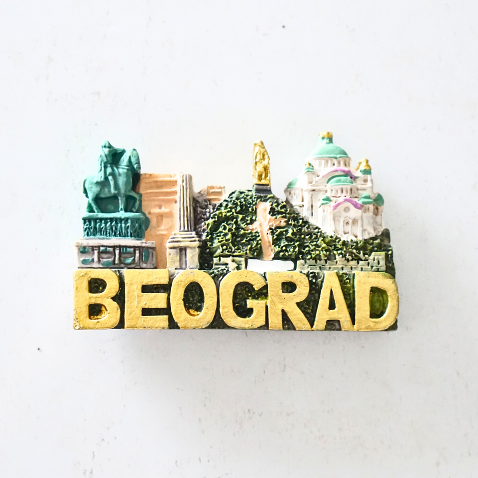

Магниты на холодильник Belgrade Scenic