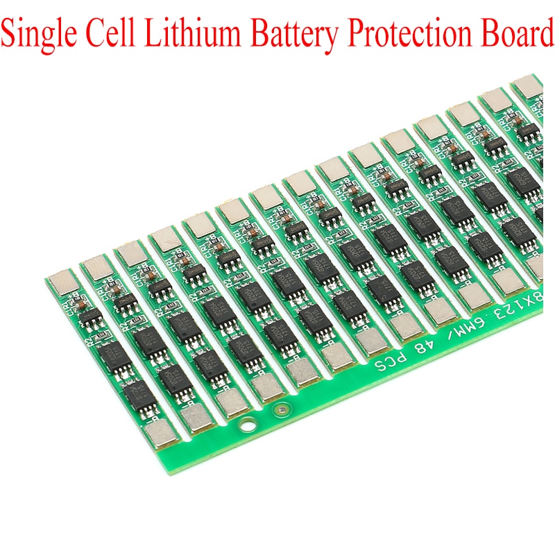 

5/10 шт. Egbo 1S 3,7 в 3A литий-ионная плата BMS модуль PCB PCM Защита аккумулятора для 18650 литий-ионной батареи Double TDT 3540