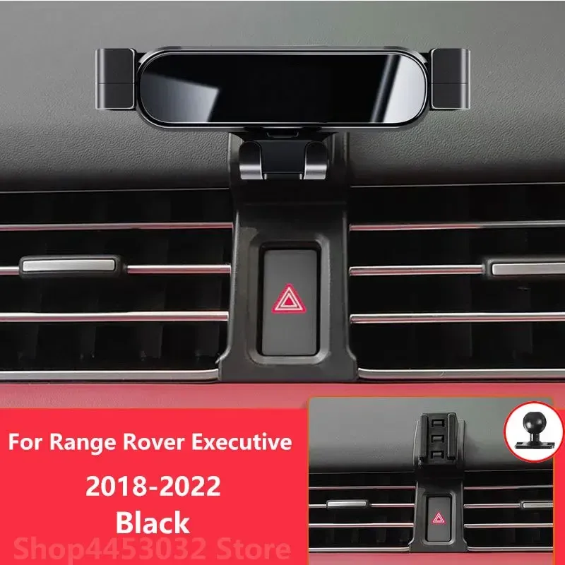 

1 комплект держателя для сотового телефона с базой для Land Rover Range Rover VOGUE SC 2018-2022 V8 V6 L6, подставка для воздуховыпускного отверстия, крепления Gravity GPS B