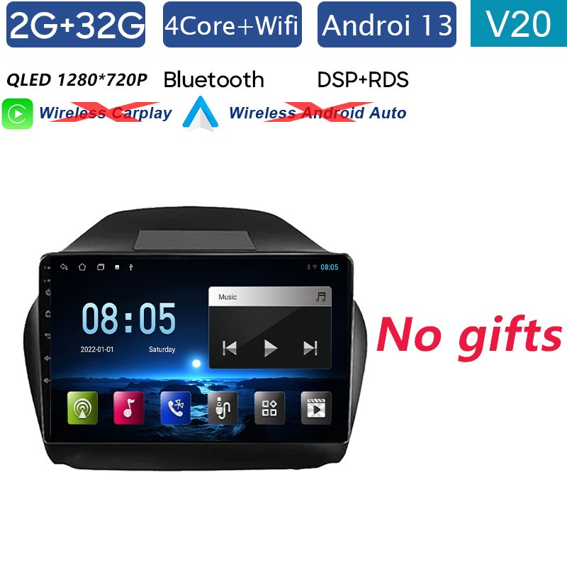 

Автомобильный радиоприемник для HYUNDAI Tuscon IX35 2011-2015, Android, мультимедийный плеер, авторадио, GPS, видеонавигация, HDR QLED, WIFI, Carplay Cam