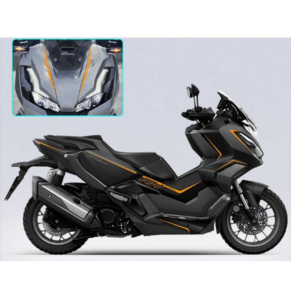 

ADV350 ADV 350 2025 для Honda ADV350 ADV 350 2025 новые аксессуары для мотоциклов, водонепроницаемая наклейка, украшение, графический комплект, тяга для тела