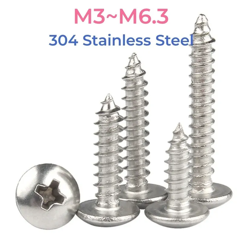 

Самонарезающие винты из нержавеющей стали M3~M6.3