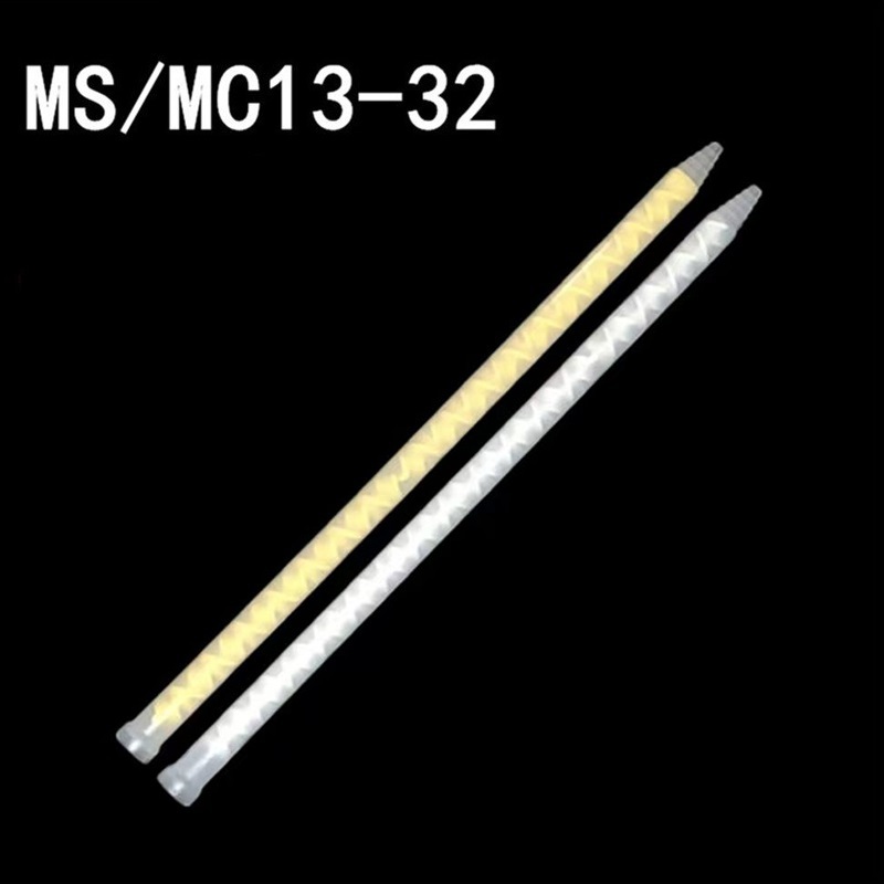 

MC/MS 13-32 пластиковые стандартные шариковые диспенсеры для клея, смешивающая трубка AB, смешивающая насадка для двух упаковок Epoxies
