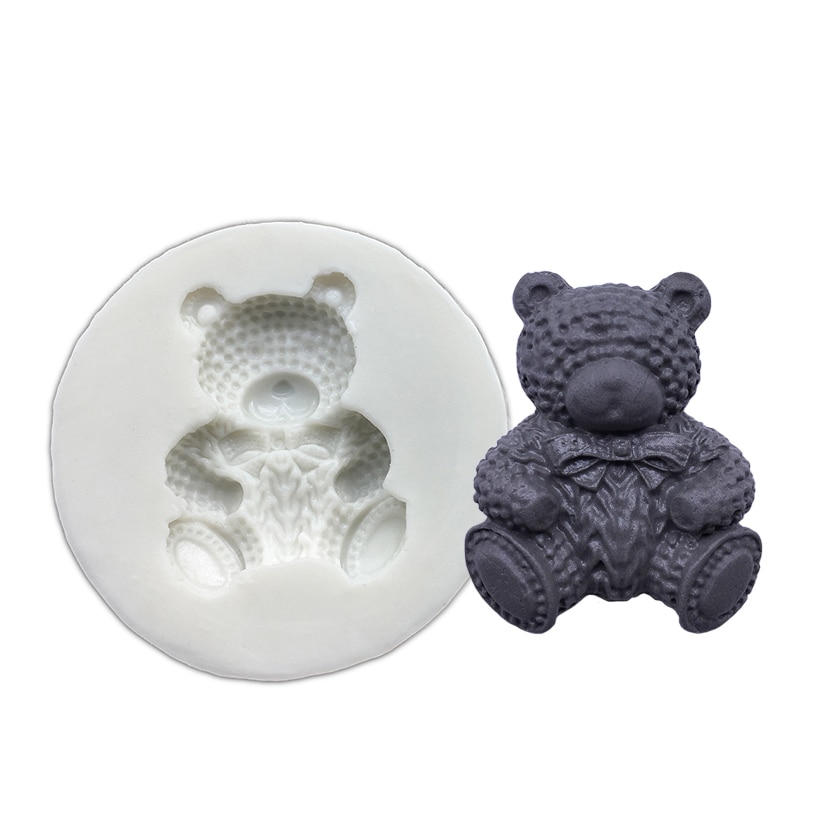 

Форма для торта «Медведь» Fengying silicone