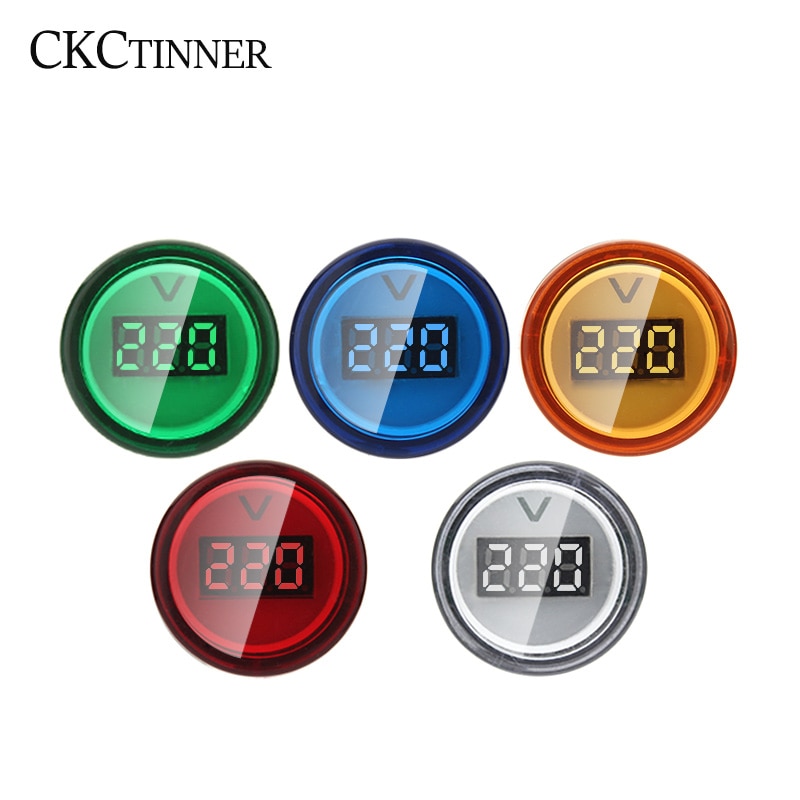 

Цифровой вольтметр CKCTINNER 22 мм 60-500 В