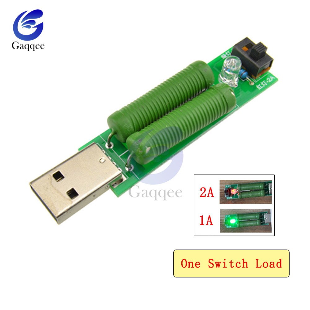 

Gaqqee USB-резистор постоянного тока 5В 1А/2А/3А