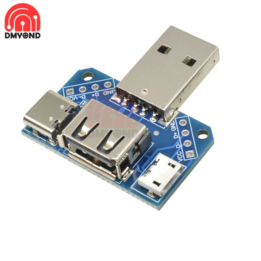 

Dmyond USB to MICRO/TYPE-C Адаптер плата