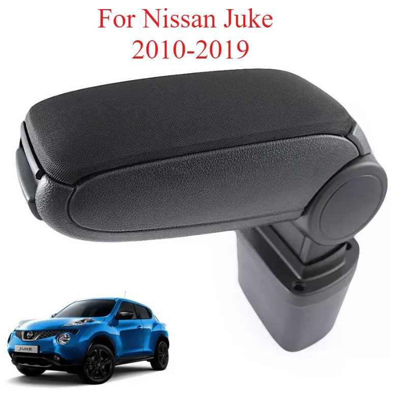 

Для Nissan Juke 2010-2019 черный текстильный подлокотник, подлокотник, центральная консоль, оригинальные аксессуары для салона автомобиля, сменная отделка
