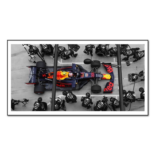 

Плакат Mercedes-AMG Pit Stop F1 WeiwoArt