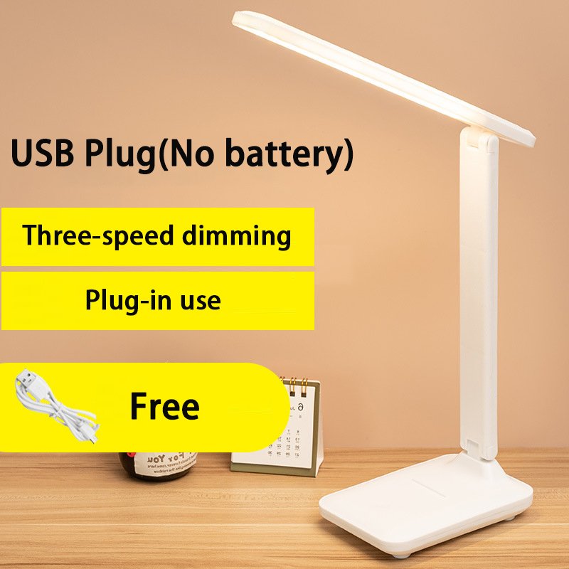 

Сенсорная настольная лампа USB белая