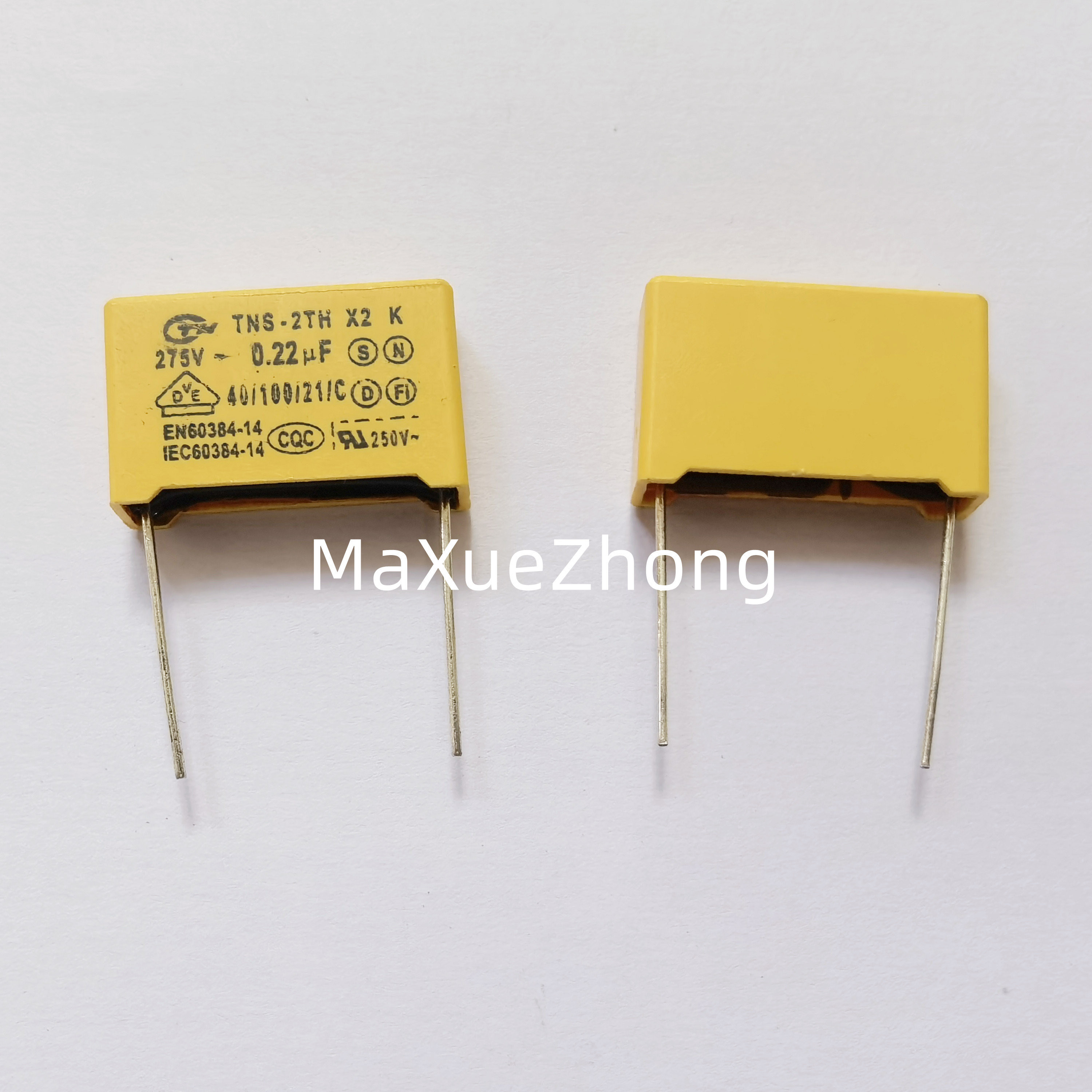 

Пленочные конденсаторы MaXueZhong TNS-2TH 275V0.22UF